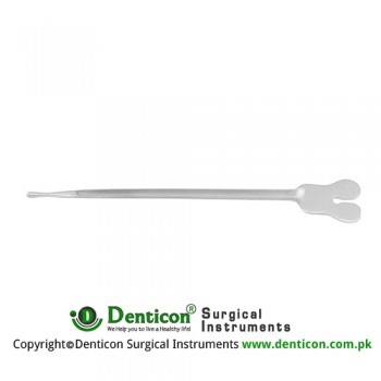 Butterfly Probe / Grooved Director With Tip Stainless Steel, 13 cm - 5"